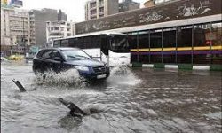 ثبت کمترین پیام ۱۳۷ با موضوع آبگرفتگی در منطقه۱۳ تهران