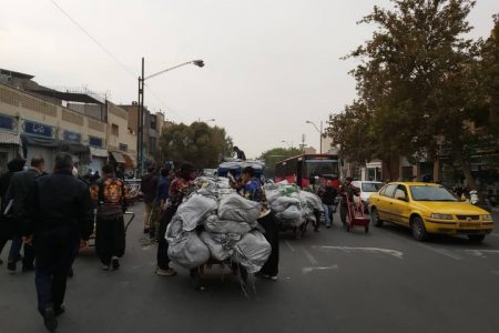 محدودیت تخلیه و بارگیری در محور خیابان خیام تهران