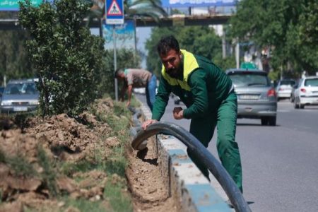 تجهیز فضای سبز ساری به شبکه آب‌رسانی مکانیزه/حذف تدریجی روش سنتی آبیاری