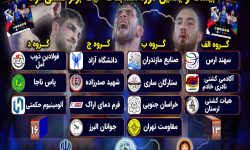 چند درصد کشتی گیران لیگ های مازندران بومی هستند؟