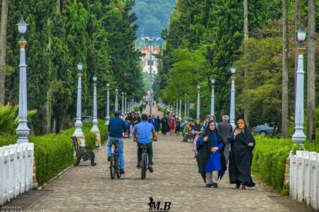 پیاده راه و مسیر دوچرخه سواری بلوار معلم رامسر اجرایی می شود