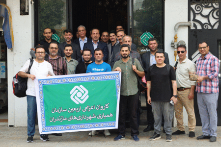 اعزام کاروان همیاری شهرداری‌های مازندران به کربلا