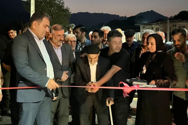 پل دسترسی روستای گلورد ساری افتتاح شد