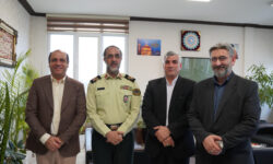 دیدار شهردار گرگان با فرمانده انتظامی گلستان