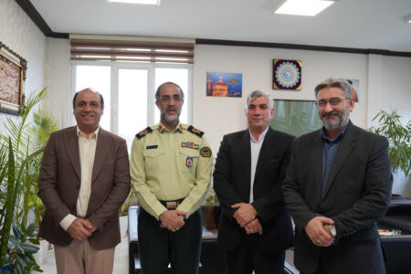 دیدار شهردار گرگان با فرمانده انتظامی گلستان