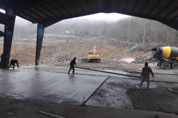 پروژه سایت پسماند تنکابن به سرعت در حال اجرا است