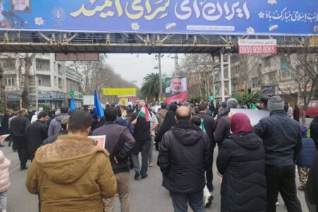 ببینید؛ جشن 47 سالگی انقلاب مردم ساری