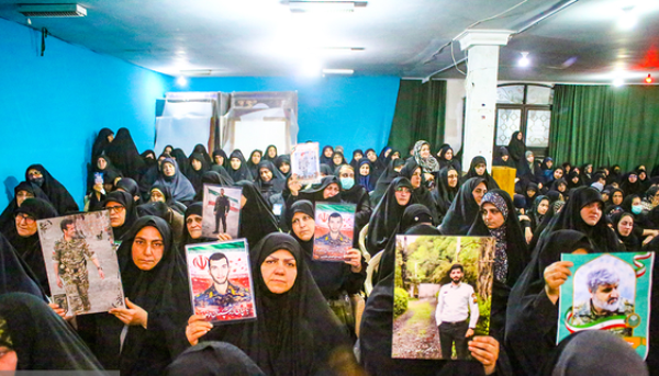 برگزاری مراسم اربعین شهدای مدافع امنیت در ساری