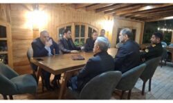 بازدید شبانه فرماندار ساری از پارک جنگلی شهید زارع