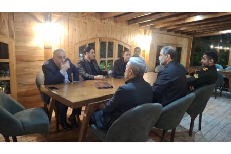 بازدید شبانه فرماندار ساری از پارک جنگلی شهید زارع