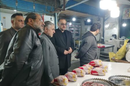 توزیع ۵۳۰ تنی مرغ در مازندران