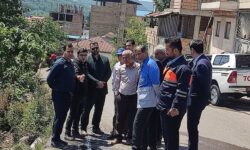 طرح ایمن‌سازی مناطق رانشی سوادکوه کلید خورد