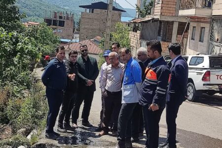 طرح ایمن‌سازی مناطق رانشی سوادکوه کلید خورد