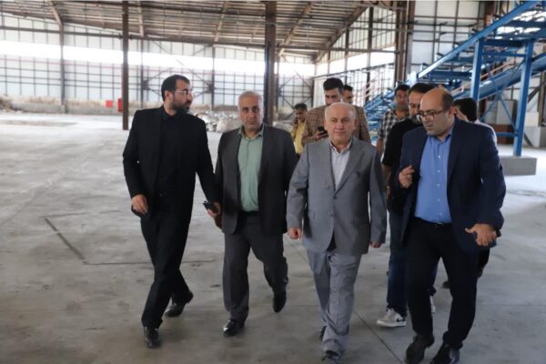 بازدید سرزده استاندار مازندران از نیروگاه زباله‌سوز ساری
