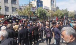 ببینید؛ عزاداری ساروی ها 28 صفر 1405 در مشهد مقدس