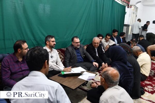 مشکلات محلات ساری بررسی می شود