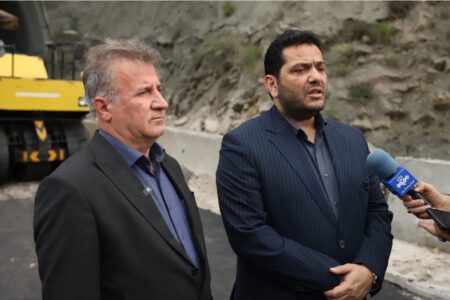 جاده بالادست سد هراز ناجی ترافیک‌های سنگین