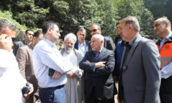 گره کور رانش جاده کلاردشت باز شد