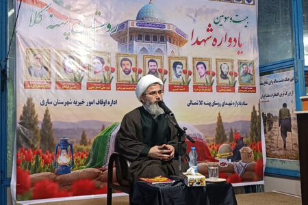 برپایی بیست‌وسومین یادواره شهدای روستای پهنه‌کلای ساری