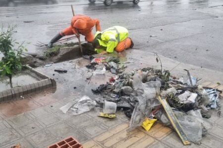 خسارت جدی بر اثر سیلاب در گلوگاه وارد نشد