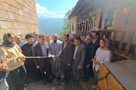 ببینید؛ رونمایی نخستین دهکده بوم‌گردی مازندران