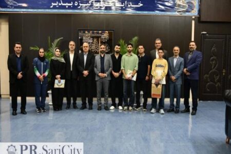 تقدیر از مدال‌آوران ساروی بازی‌های آسیایی ناگویا